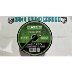For-X 12 ga %100 bakır kalay kaplı subwoofer kablosu (adet=metre fiyatıdır)