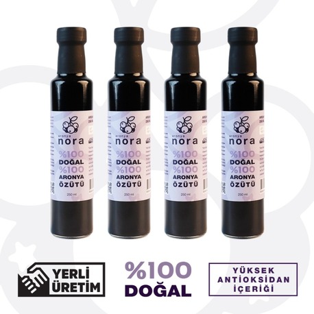 4 Adet Aronya Özütü 250ml Avantaj Seti
