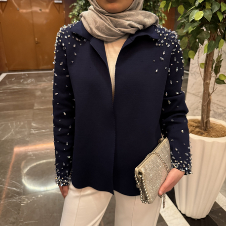Celestia Taş İşlemeli Hırka