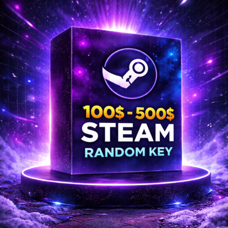  100$ - 500$ Steam Random Key