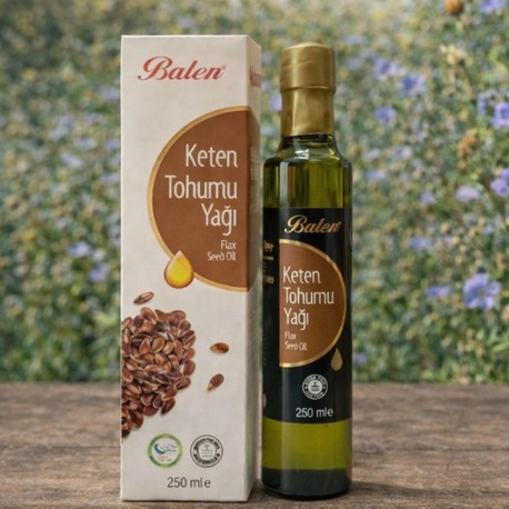 Balen Keten Tohumu Yağı (250 ml)