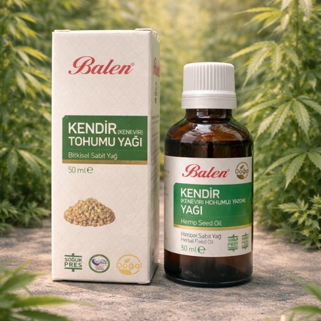  Kendir (Kenevir) Tohumu Yağı – 50 ml