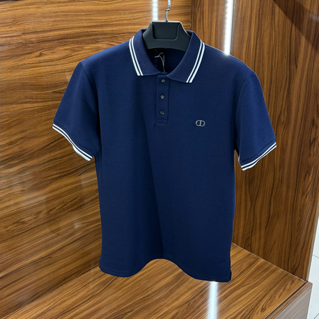 Dior Polo Yaka Tshirt Lacivert