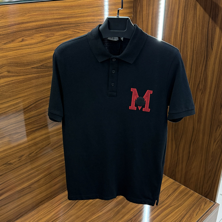 Moncler Siyah Polo Yaka Tshirt