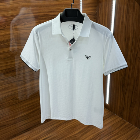 Prada İthal Merserize Tshirt Beyaz