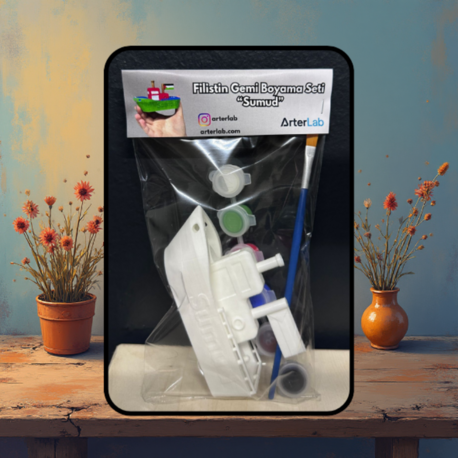 Sumud Gemisi Figür Boyama Kiti