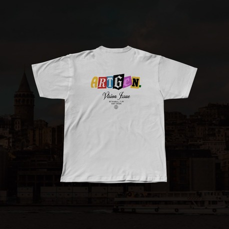 ARTGEN Vision İssue – Limited Edition Beyaz Tişört