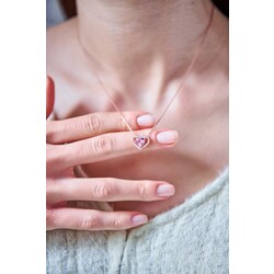 Swarovski Kalp Kolye