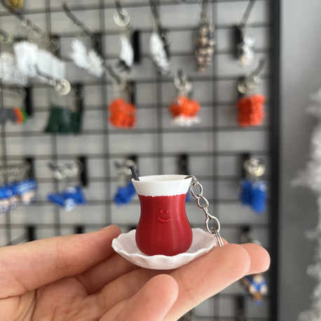 Çay Bardağı Anahtarlık
