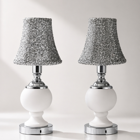 Noctira Silver Mini Abajur