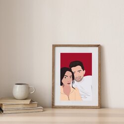 Kişiye Özel Çizim | Arka Plan Seçenekli ✨
