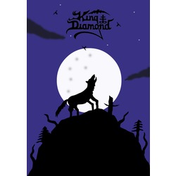KING DIAMOND - DIJITAL POSTER