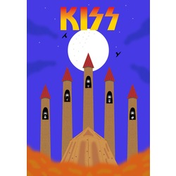 KISS - DIJITAL POSTER