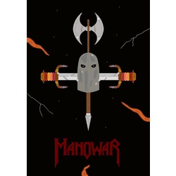 MANOWAR - DIJITAL POSTER