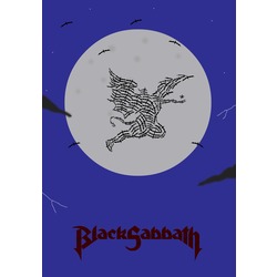 BLACK SABBATH - DIJITAL POSTER