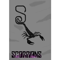 SCORPIONS - DIJITAL POSTER