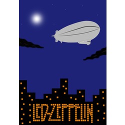 LED ZEPPELIN - DIJITAL POSTER