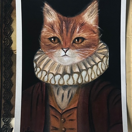 “Marquis de Vulpin” limited edition art print