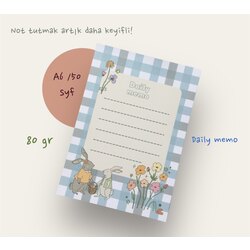 a6 memo pad