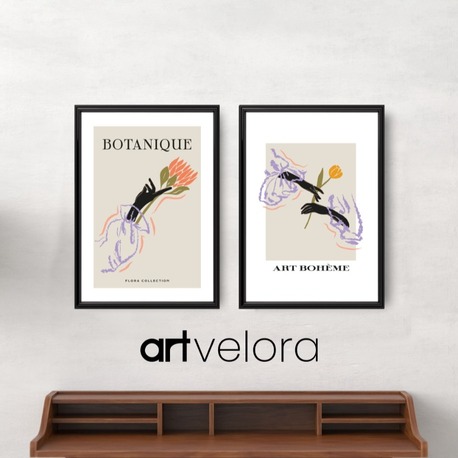 Botanique - İkili Poster Seti