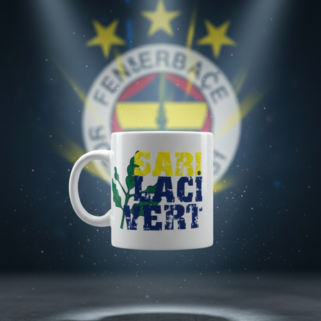 SARI KANARYA FB Baskılı Kupa