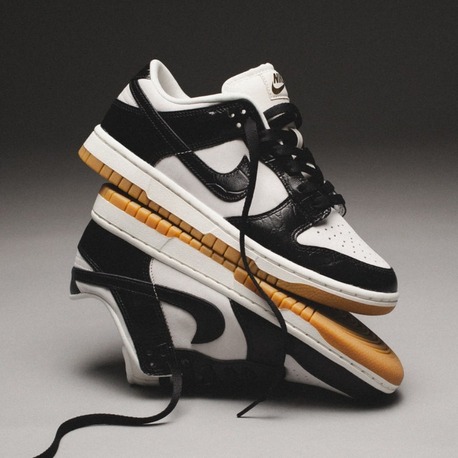 Nike Dunk Low LX Black Croc
