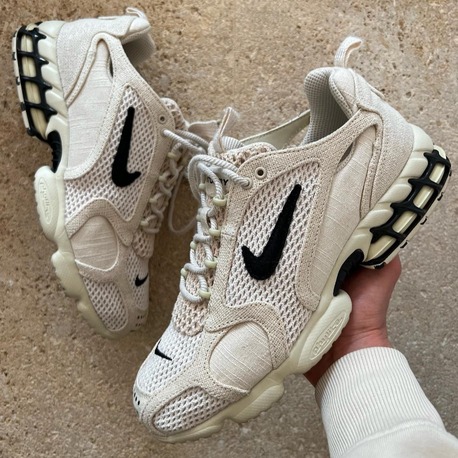 Nike Air Zoom Spiridon Cage 2 Stussy Fossil