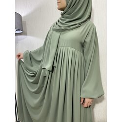 TAKIM: Nisa model elbise ve ŞAL takım