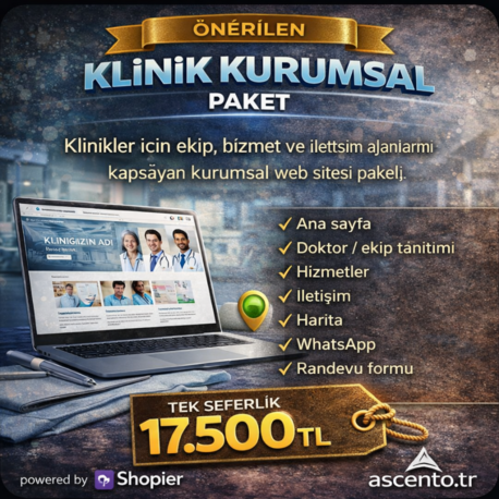 Klinik Kurumsal Paket