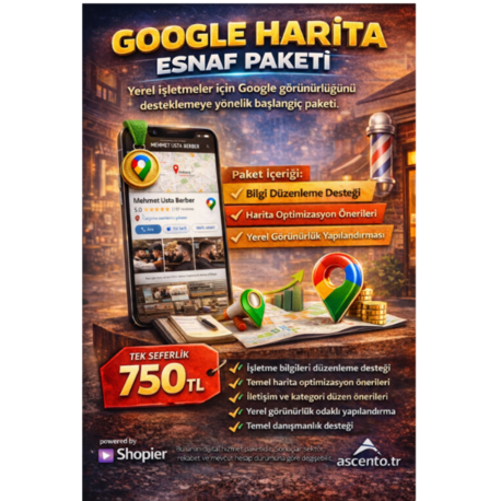 Google Harita Esnaf Paketi