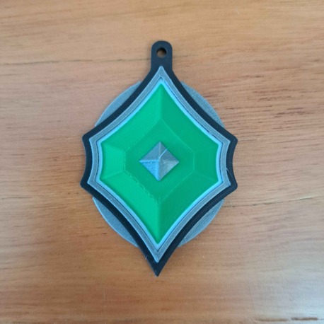 Valorant Rank KeyChain