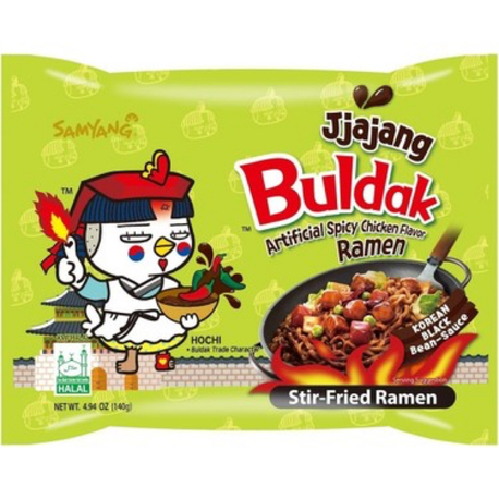 Buldak Ramen Siyah Fasulyeli (Yeşil)