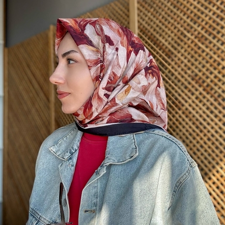 AURA DESEN ORGANİK EŞARP 