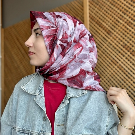 AURA DESEN ORGANİK EŞARP 