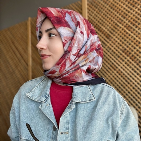 AURA DESEN ORGANİK EŞARP 