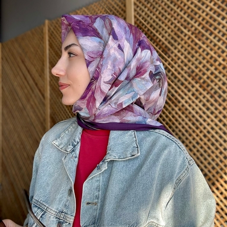 AURA DESEN ORGANİK EŞARP 