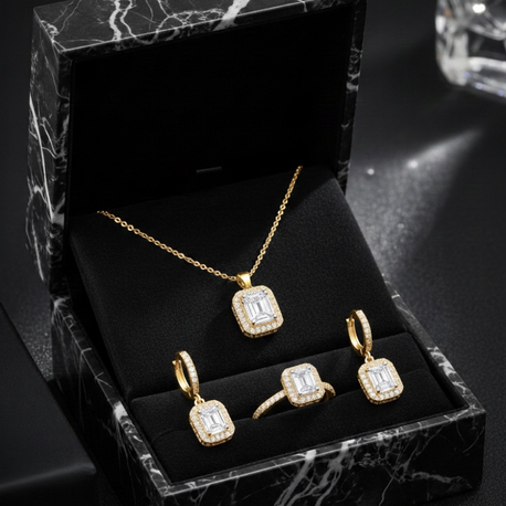 Baget gold renk vıp set