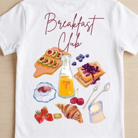 Oversize Breakfast Club Tshirt