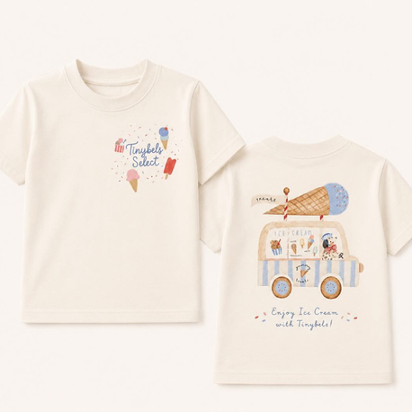 Oversize Ice Cream Tshirt 