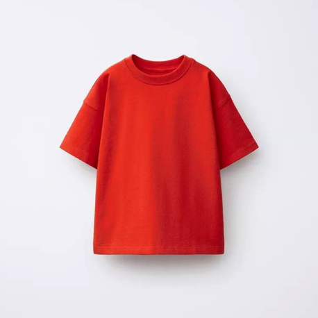 La’ciel Paris Kırmızı Oversize Tshirt 