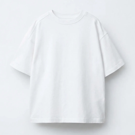 La’ciel Paris Oversize Beyaz Tshirt