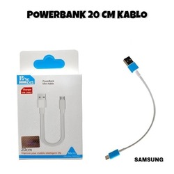 20cm Powerbank Micro (Samsung) Ara Kablo