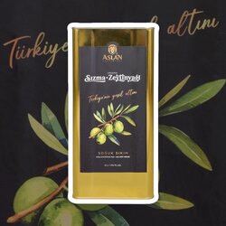 5 Lt Erken Hasat Soğuk Sıkım Natural Sızma Zeytinyağı (Yeni Sezon)