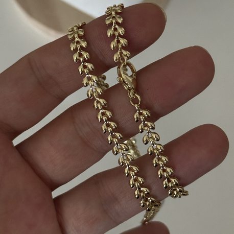 Özel seri başak model kolye ( 45 cm )