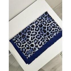 Leopar desen soft şal 
