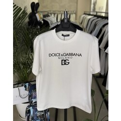 Dolce gabbana Avrupa kalıp erkek tişört 