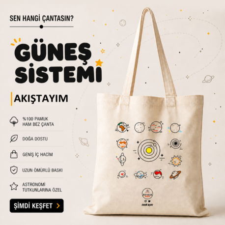 Kulplu Ham Bez Çanta - Güneş Sistemi