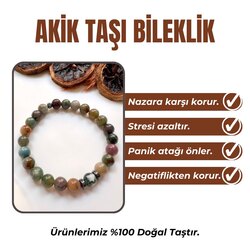 Akik Taşı Bileklik