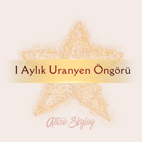 1 Aylık Klasik & Uranyen Öngörü Danışmanlığı