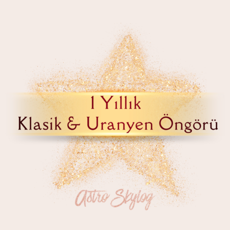 1 Yıllık Klasik & Uranyen Öngörü Danışmanlığı